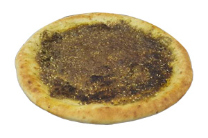 بيتزا جواهر - Pizza Jawahir - بيتزا زعتر ساده كبير
