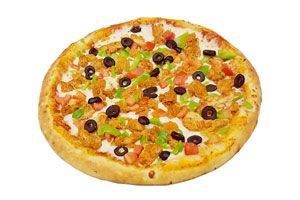 بيتزا جواهر - Pizza Jawahir - بيتزا فاهيتا دجاج كبير