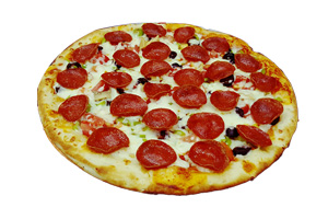 بيتزا جواهر - Pizza Jawahir - بيتزا ببروني مع خضار كبير