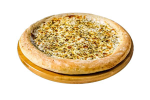 بيتزا جواهر - Pizza Jawahir - بيتزا لبنة بزعتر كبير