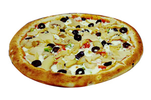 بيتزا جواهر - Pizza Jawahir - بيتزا مشروم خضار كبير